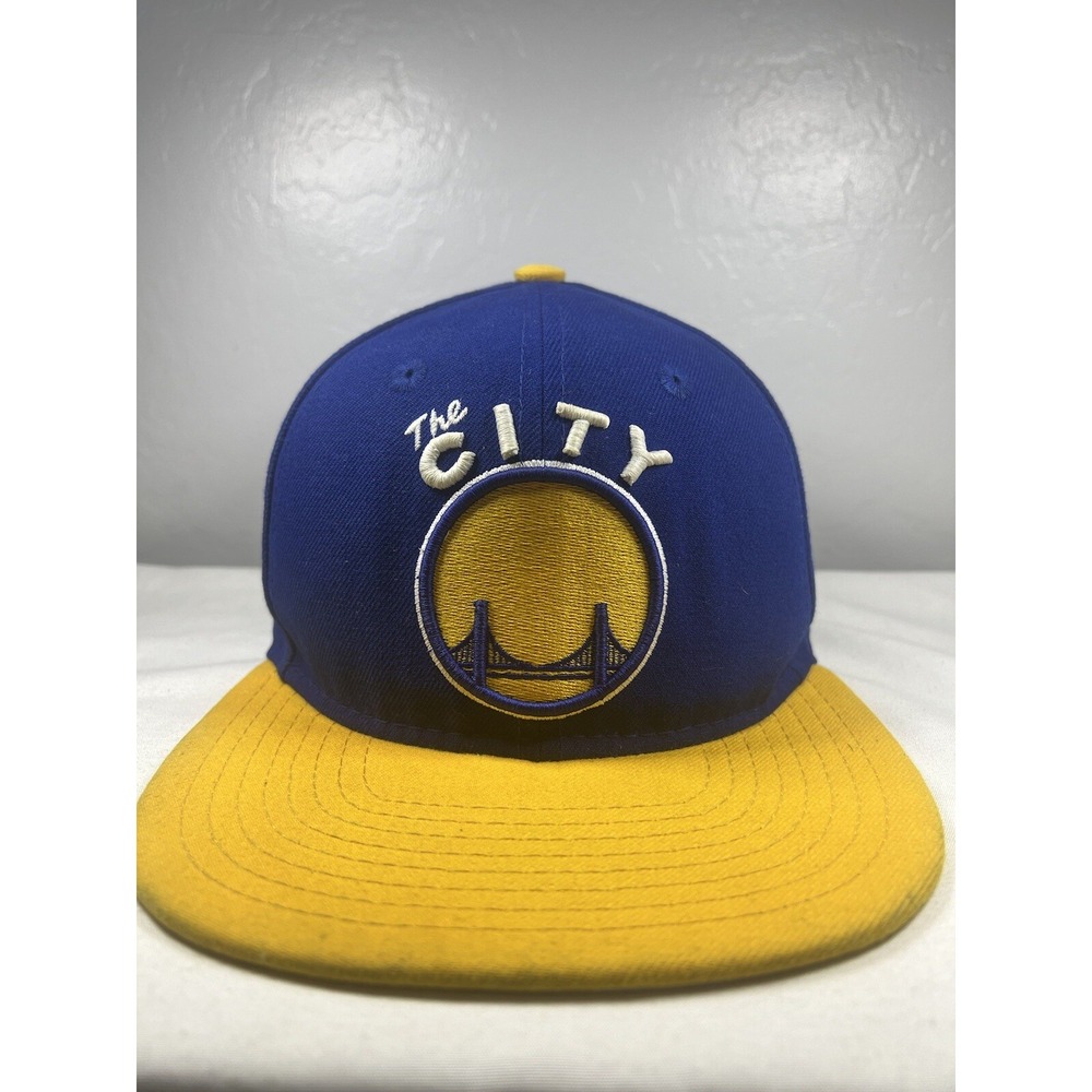 Snap Back Hat Golden State Warriors The City Hardwood Classic New Era 9FIFTY Cap